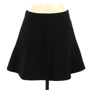 NWOT J. Crew black A-line skirt